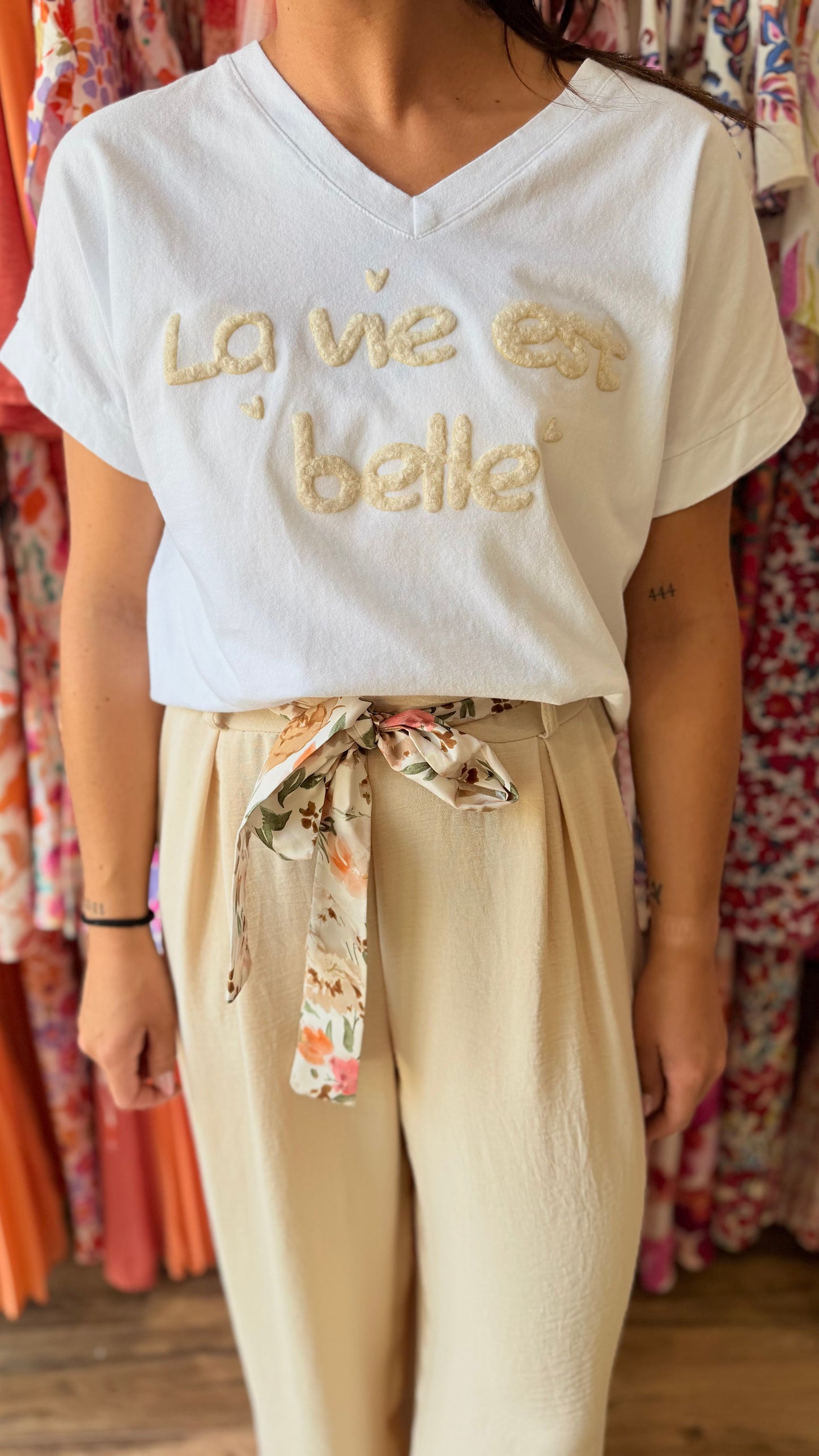 Pantalón Candice beige CURVY