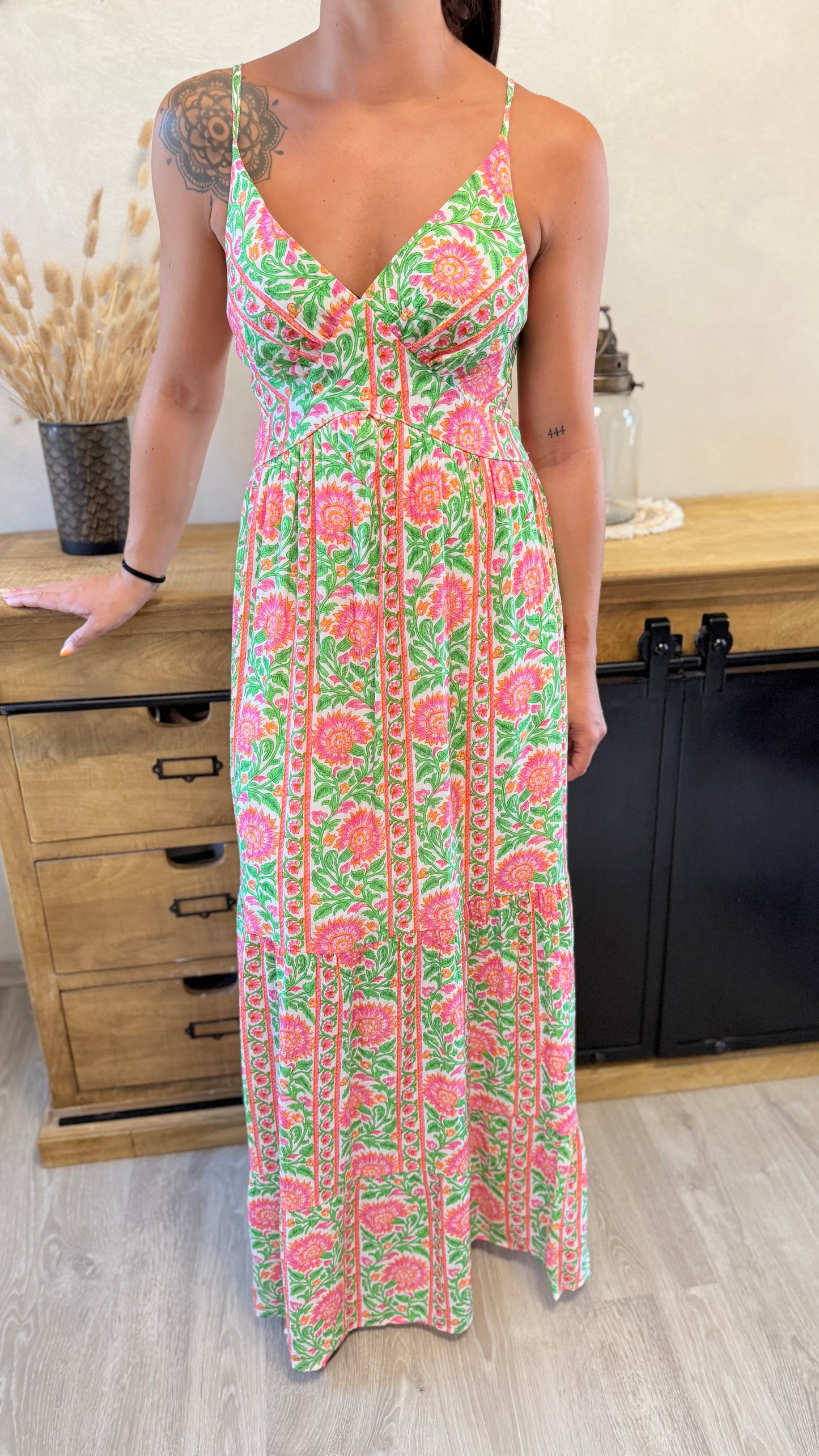 Vestido largo Sylah CURVY nuestro favorito ❤️