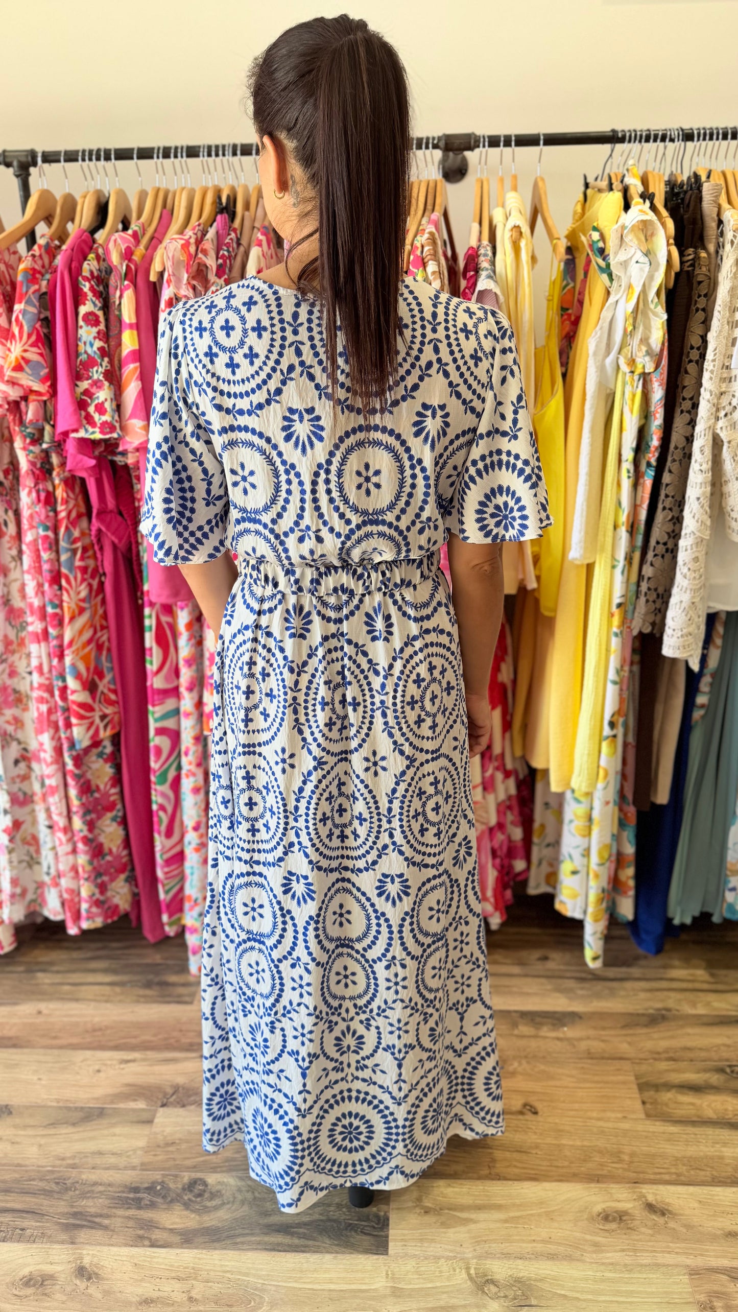 Vestido largo Wisty CURVY (PEDIDO ANTICIPADO ENVÍO EL 15/07)