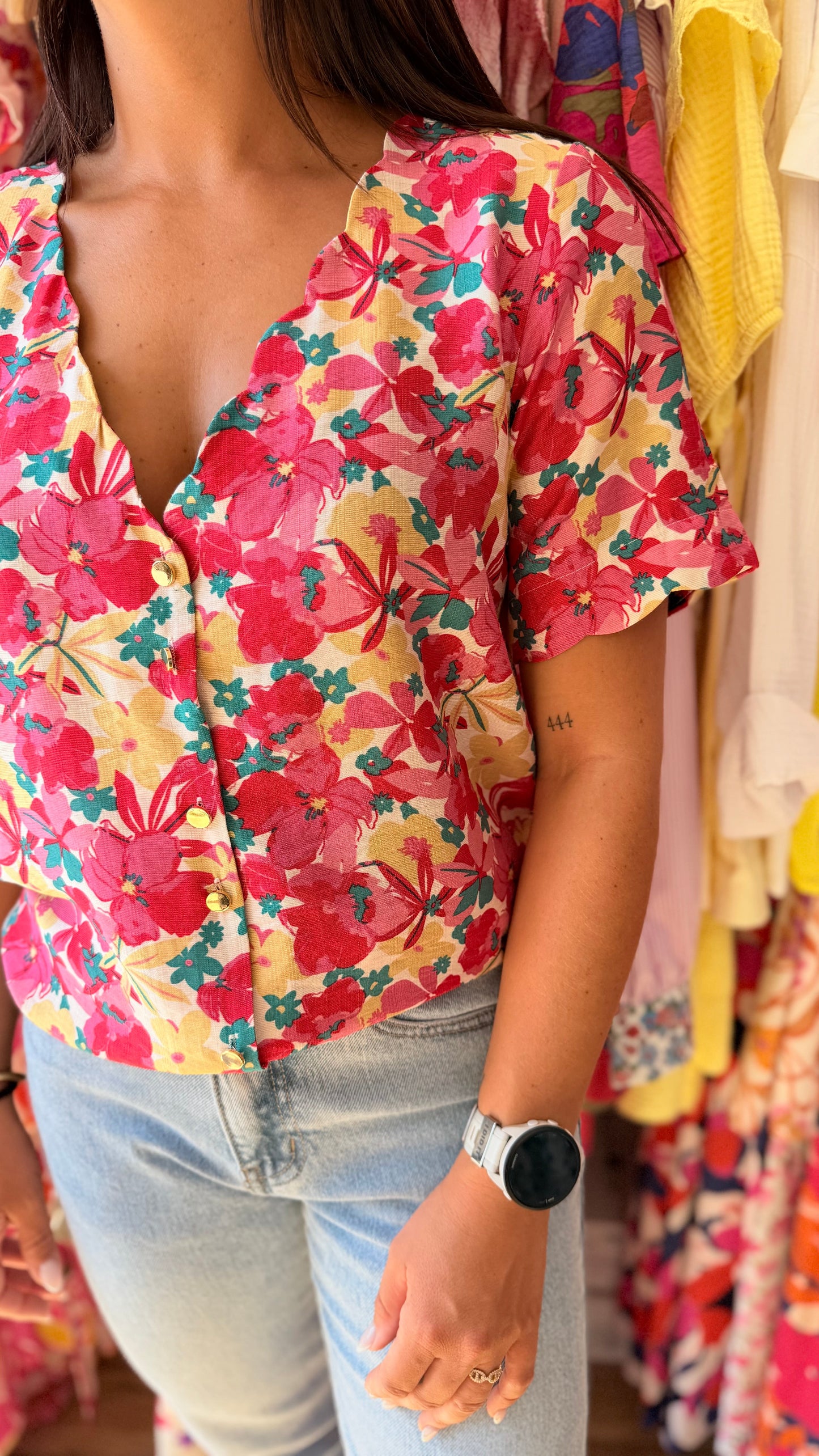 Flora – Blusa floral