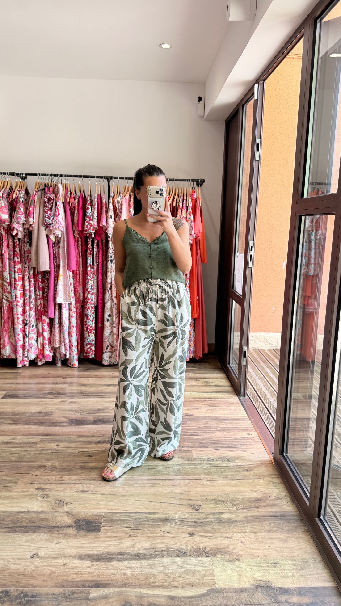Top Hosa kaki CURVY