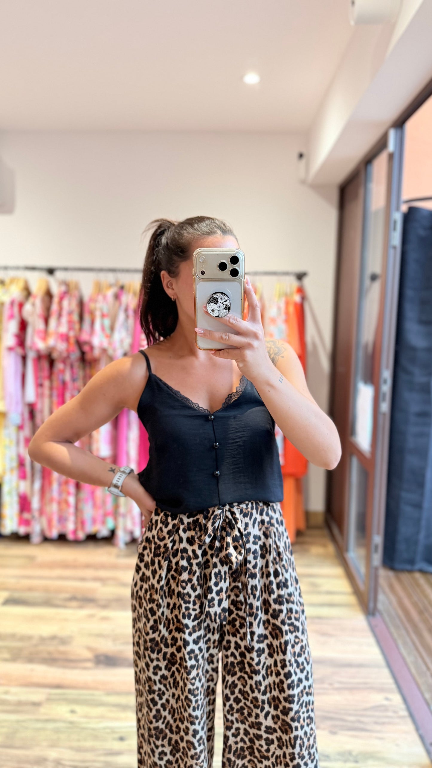 Top Hosa negro CURVY