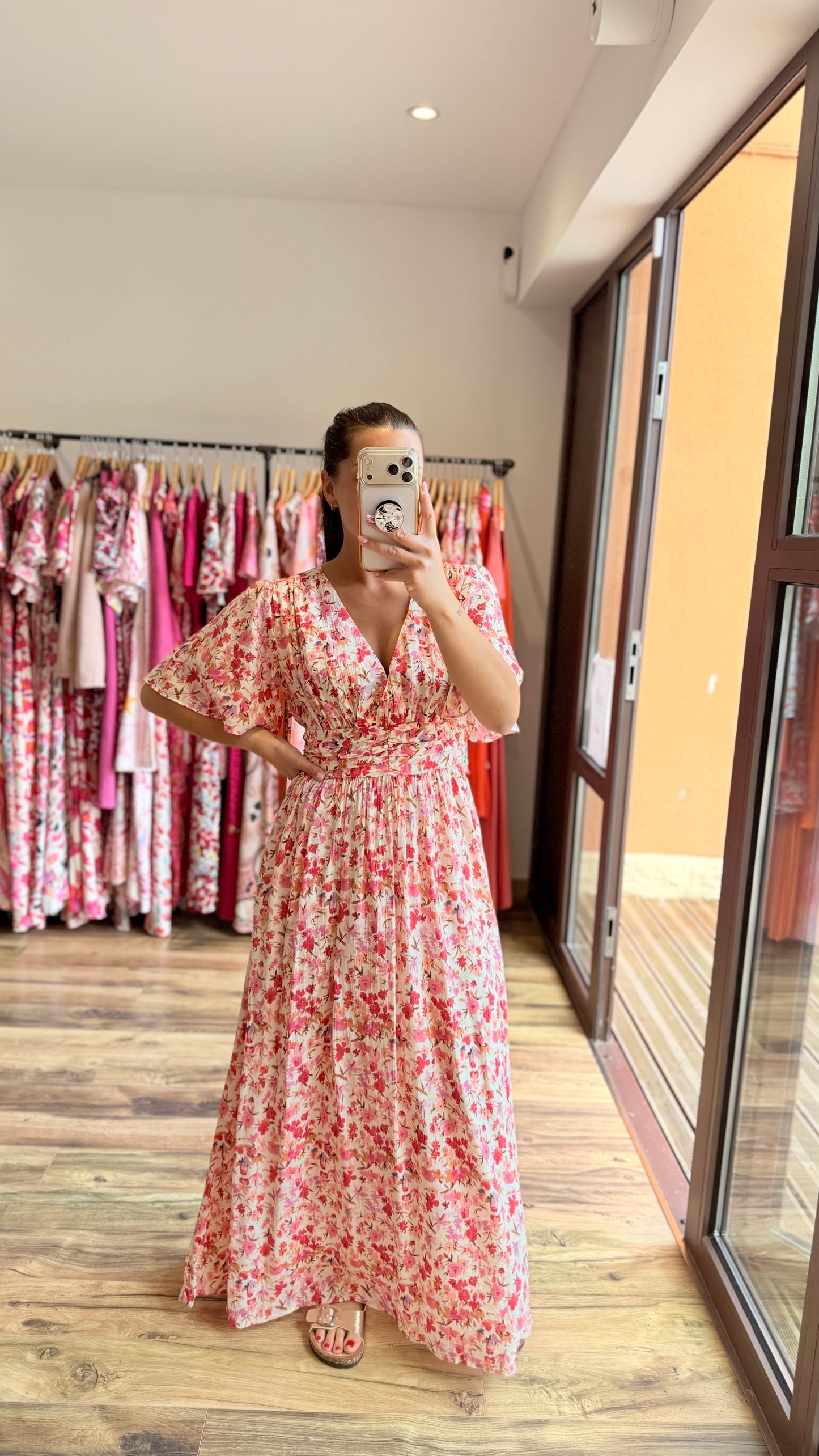 Robe longue Berry CURVY PRÉCOMMANDE EXPÉDITION 1/06)