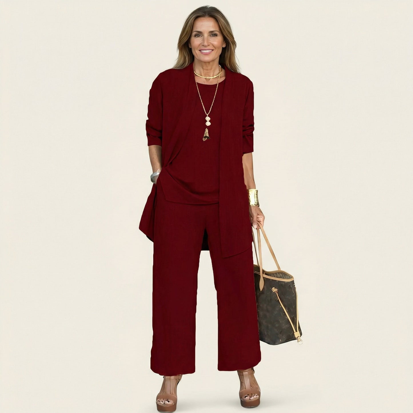 Margaux | Conjunto minimalista de 3 piezas