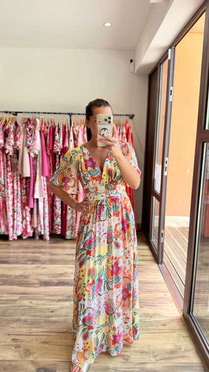 Robe longue Lita CURVY (PEDIDO ANTICIPADO ENVÍO EL 9/06)