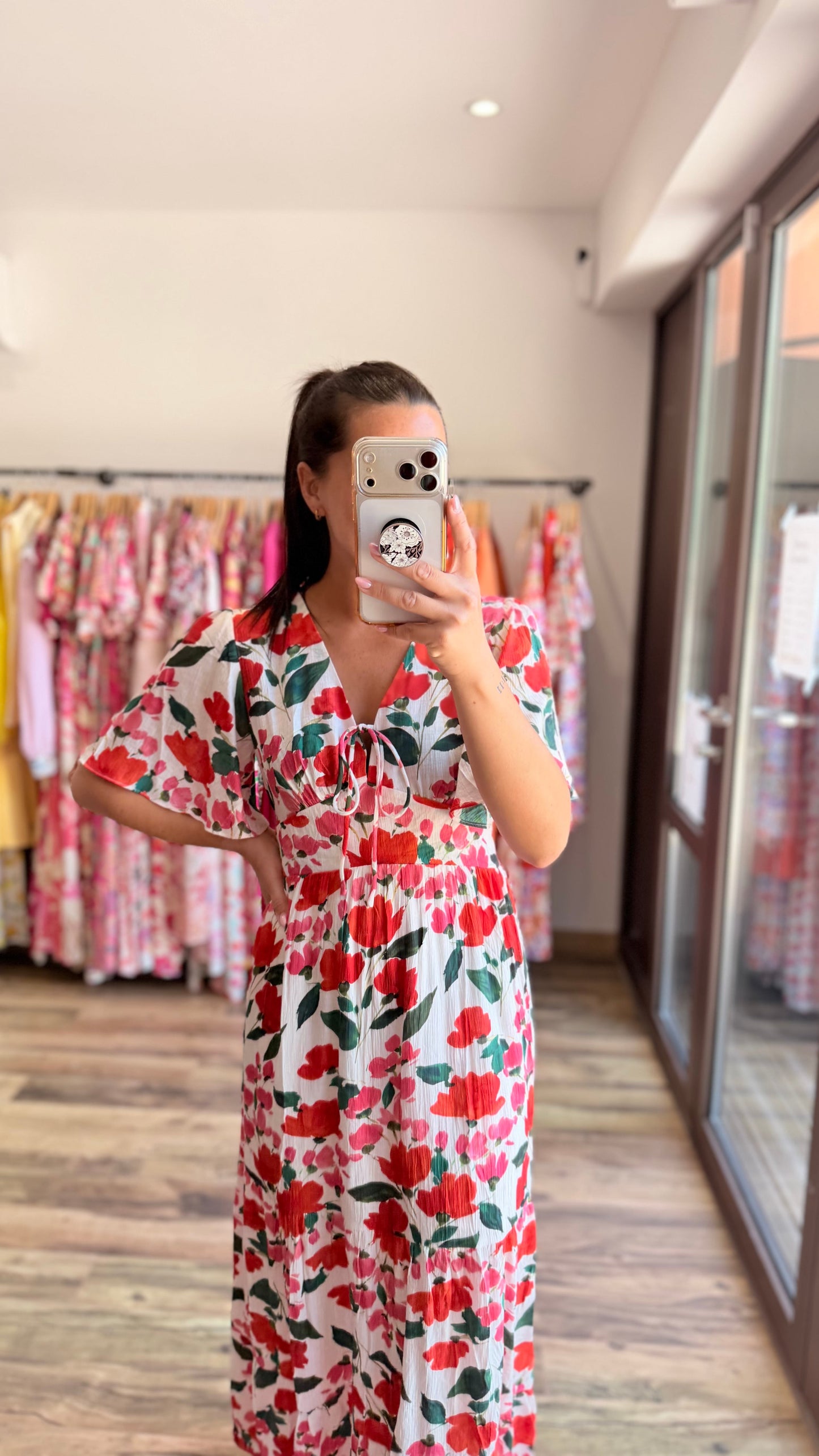Robe longue Cassandre CURVY