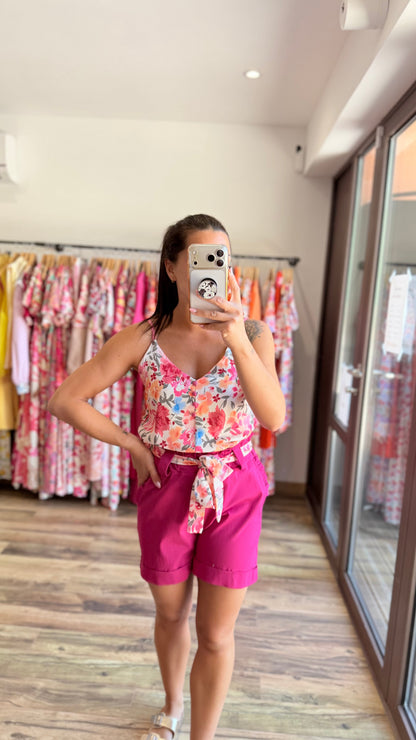 Short Bommy Fucsia CURVY