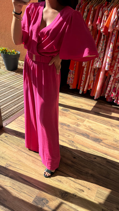 Combinaison Slomé rosa fucsia CURVY