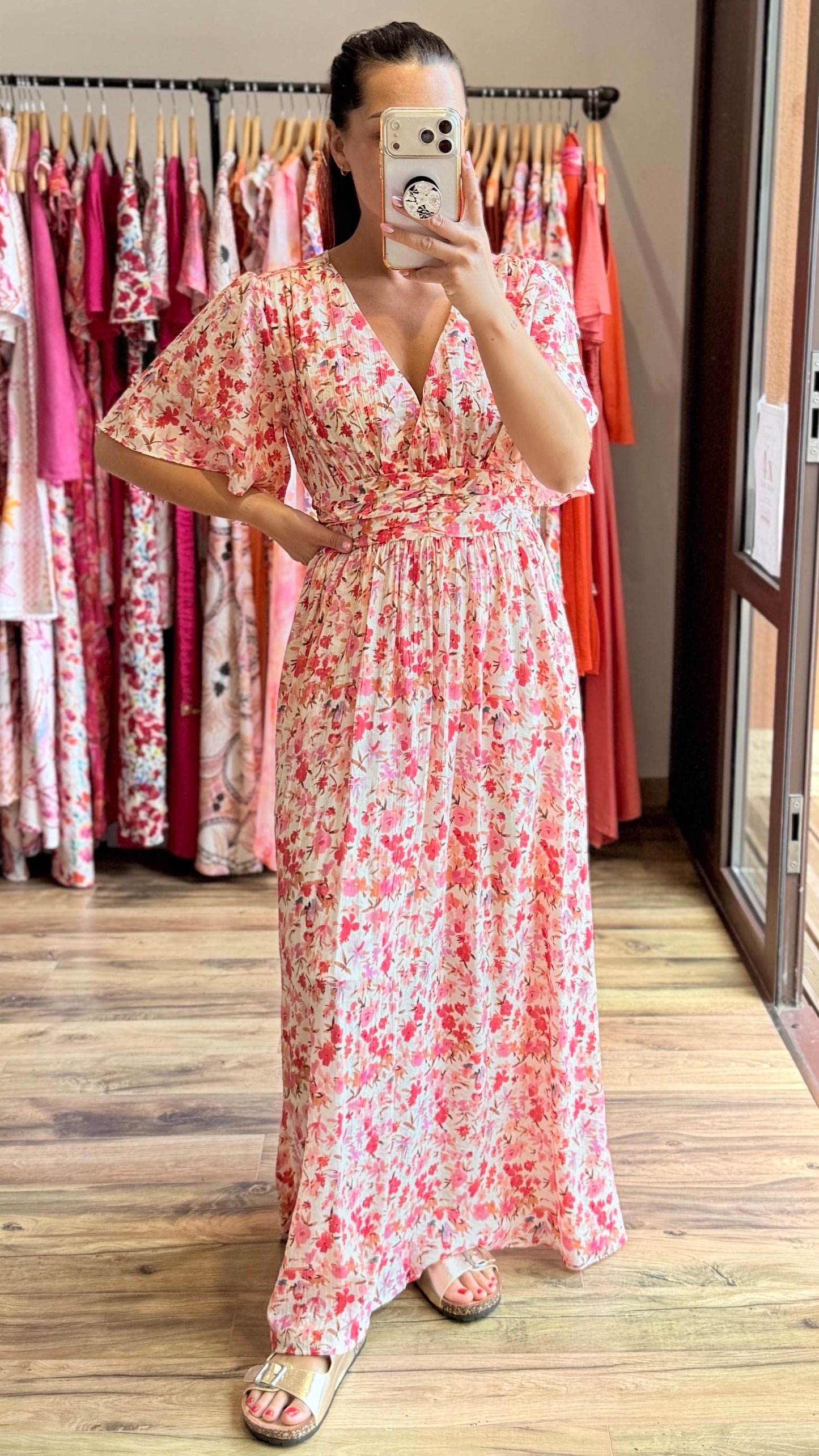 Robe longue Berry CURVY PRÉCOMMANDE EXPÉDITION 1/06)