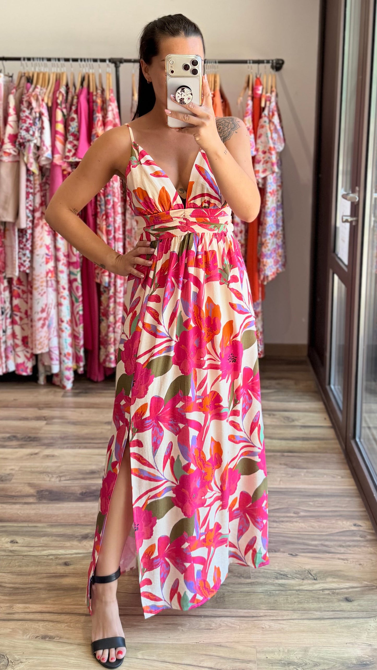 Vestido largo Caillier CURVY