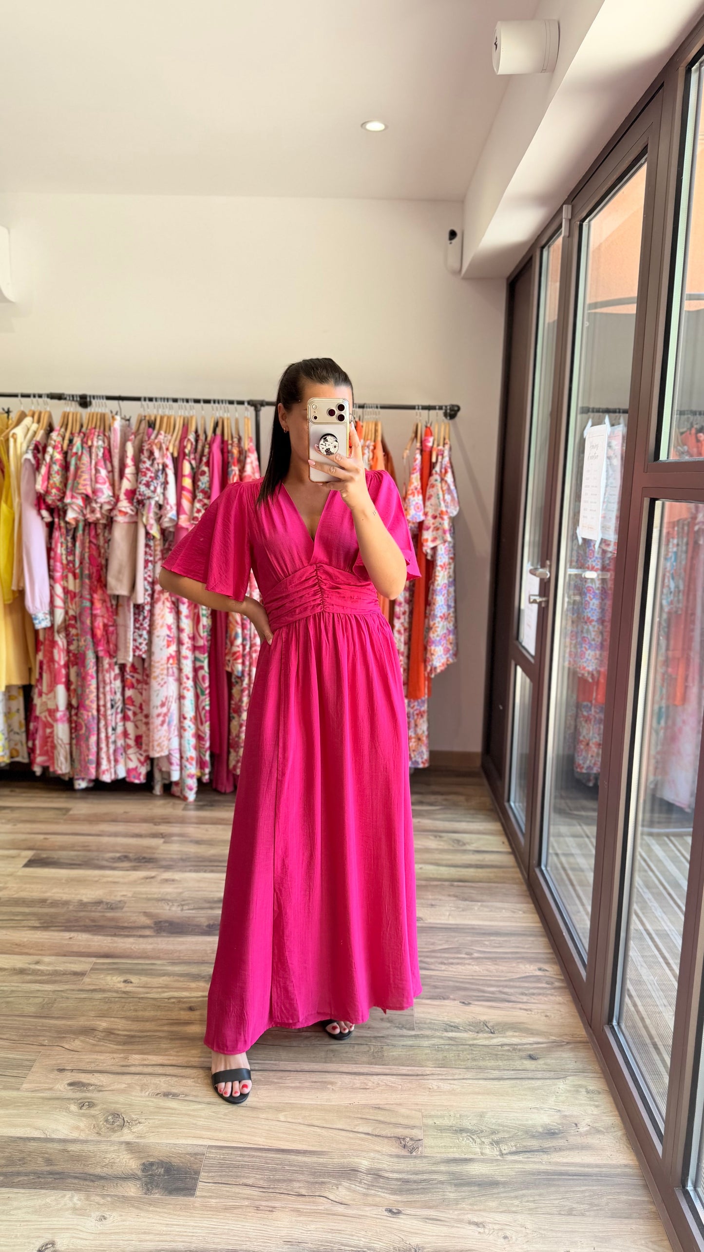 Ropa larga Appo fucsia CURVY