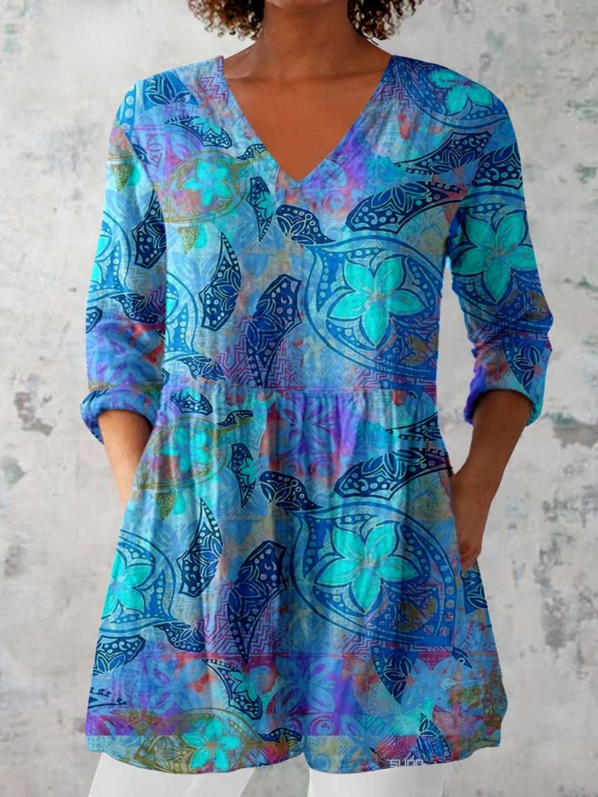 Juliette | Blusa Larga con Escote en V