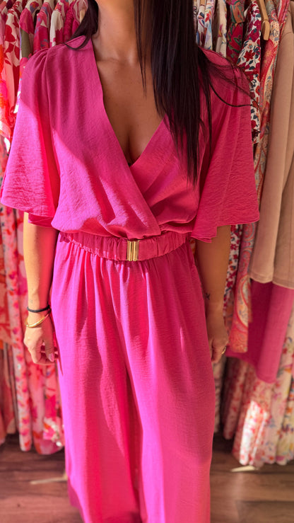 Combinaison Slomé rosa fucsia CURVY