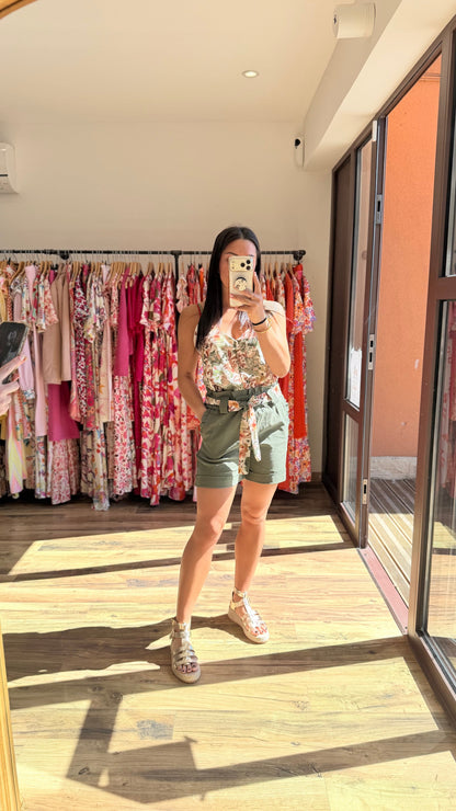 Short bommy kaki CURVY