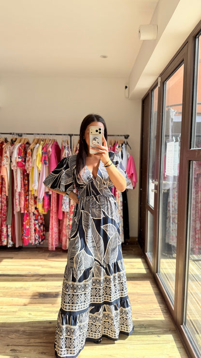 Ropa larga Julya CURVY Marino