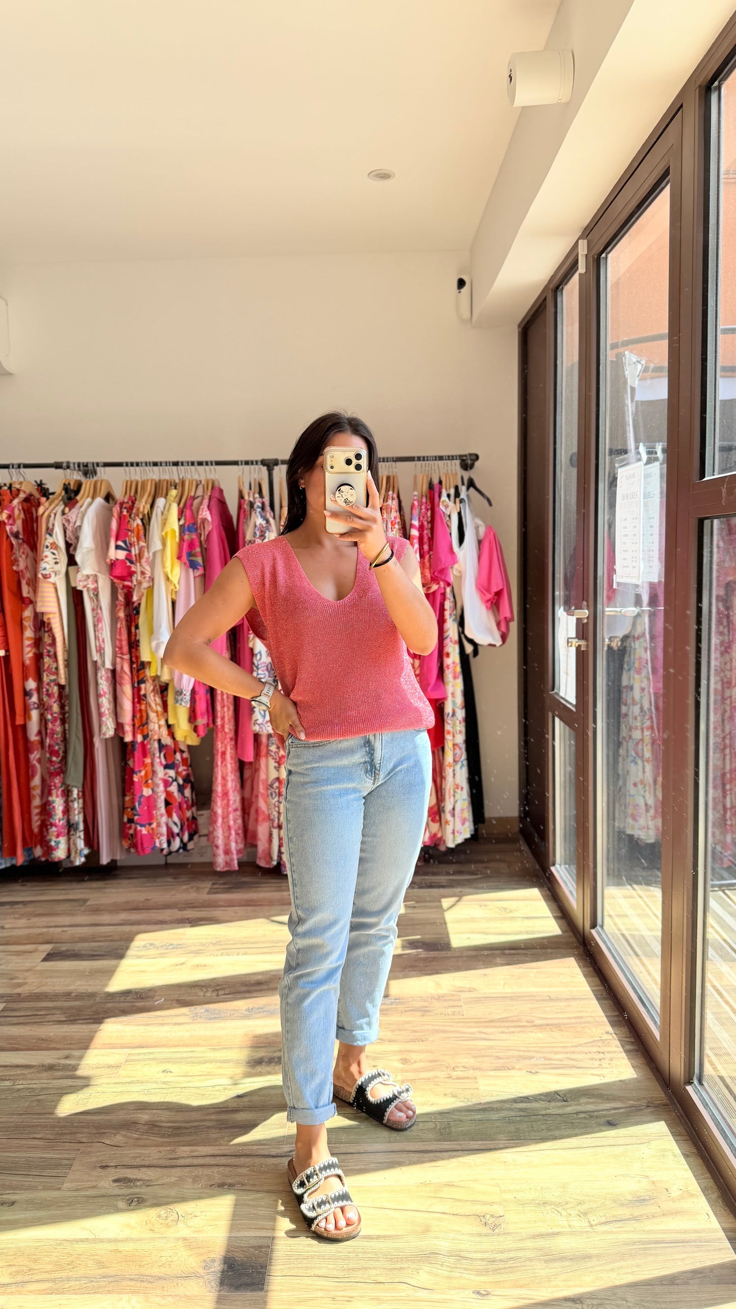 Melina – Top coral