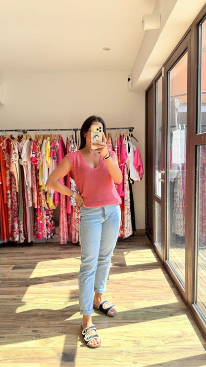 Melina – Top coral