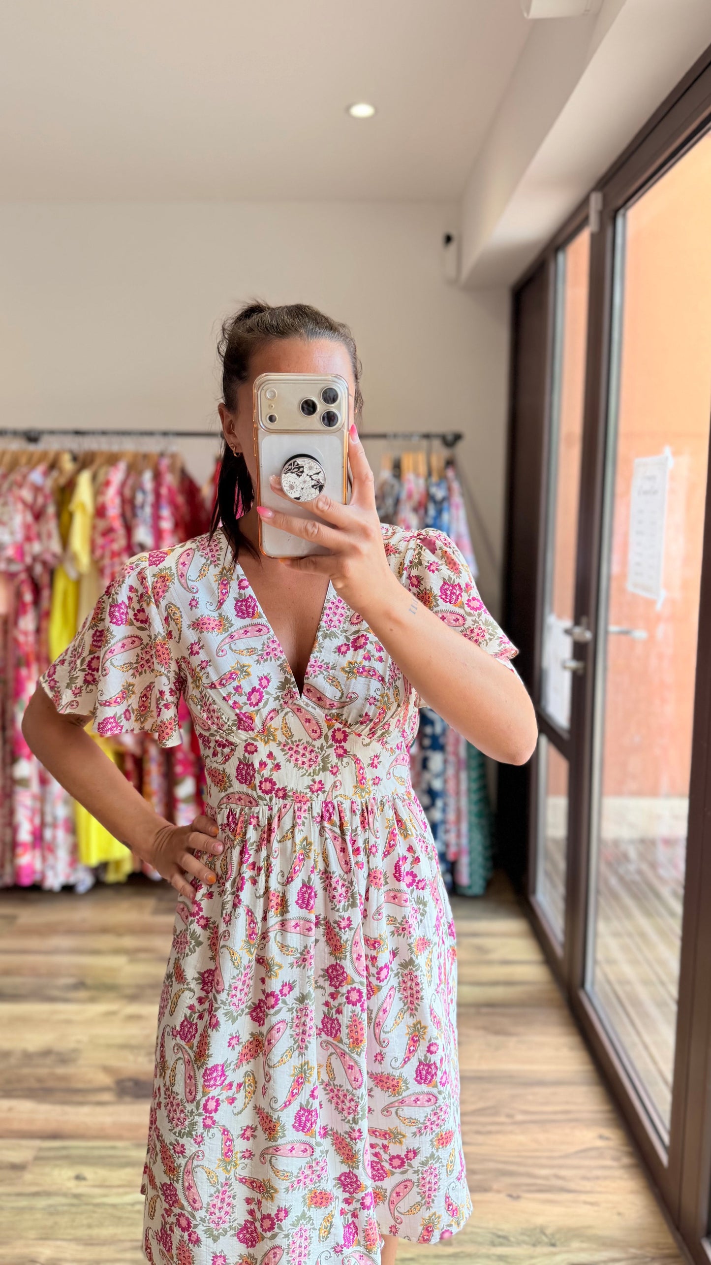 Robe courte Oxane CURVY