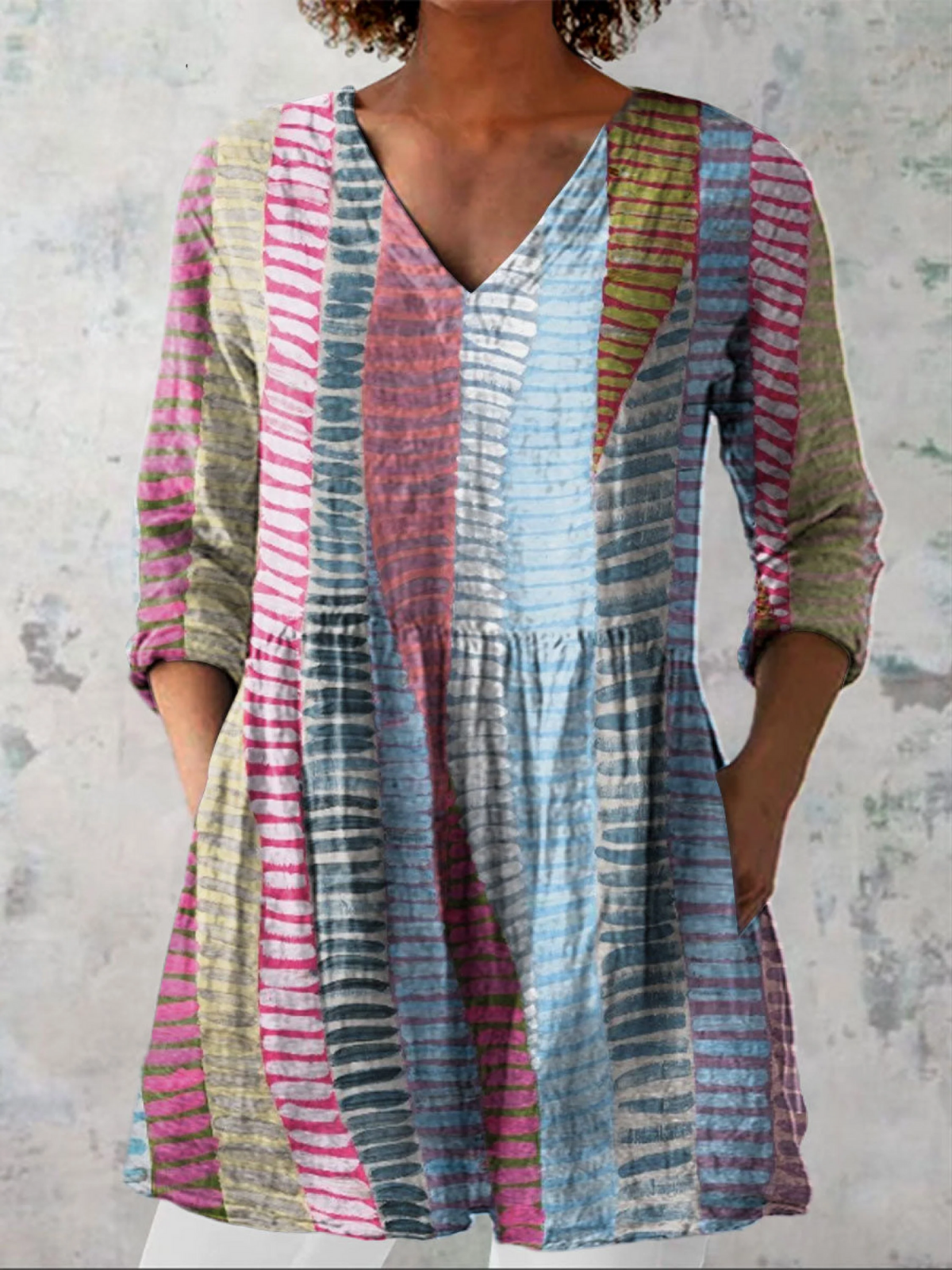 Anais | Blusa Larga con Escote en V