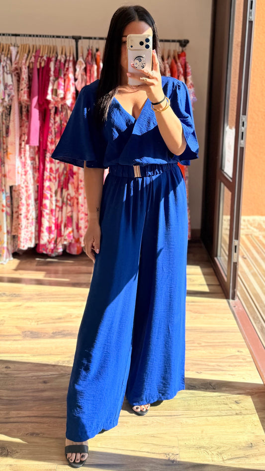 Combinaison Slomé bleu roi CURVY