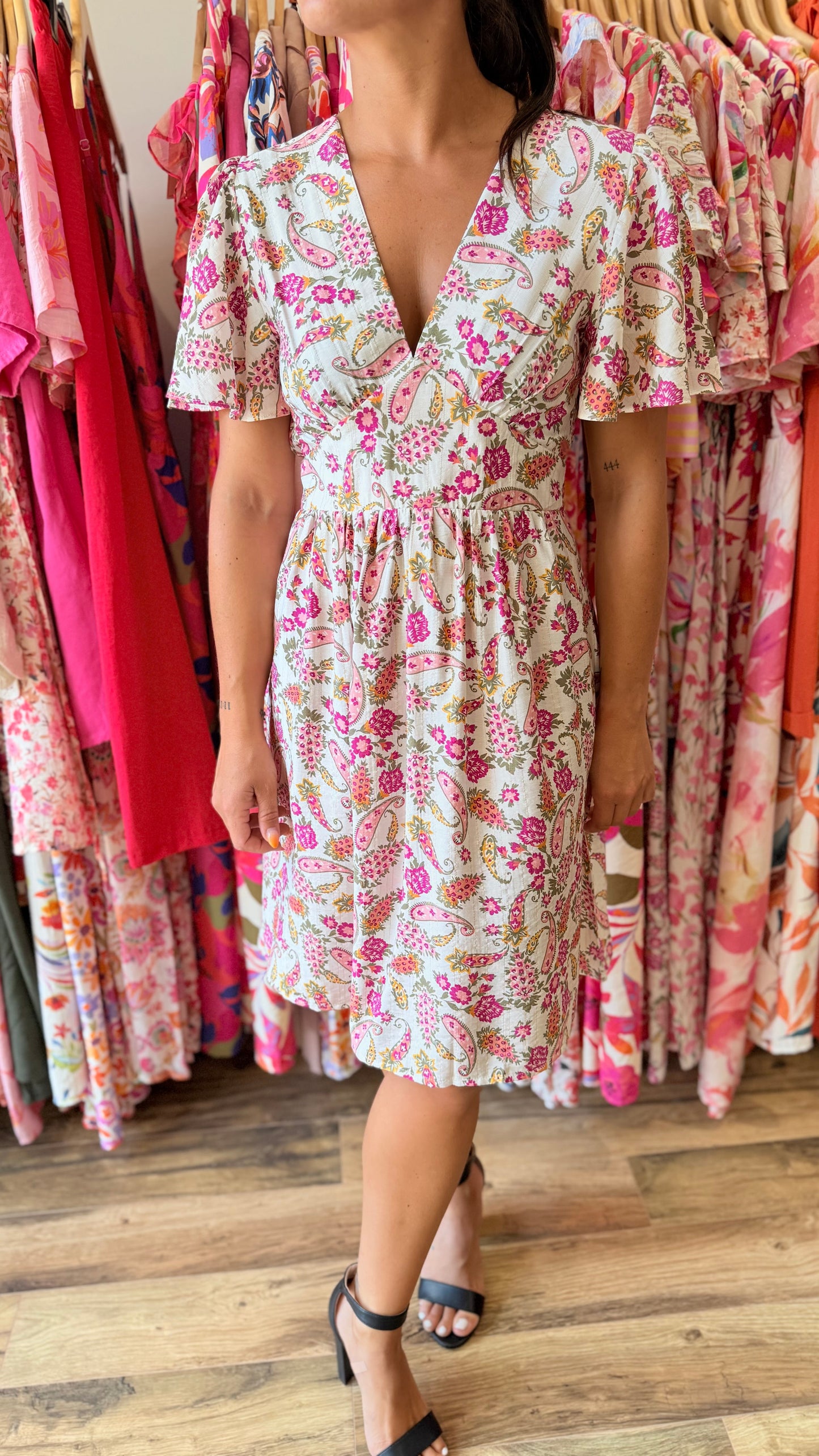 Robe courte Oxane CURVY