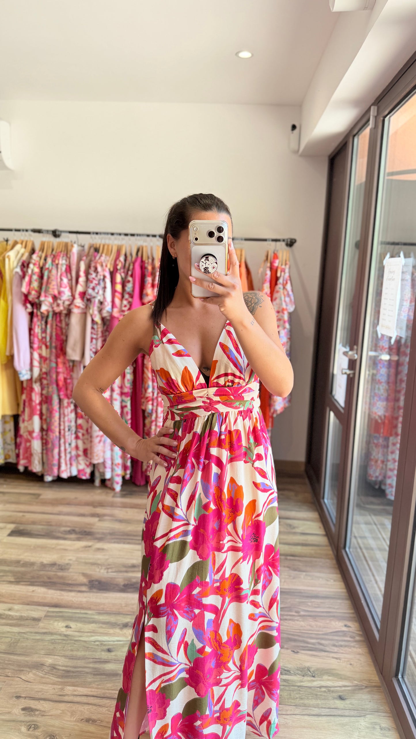 Vestido largo Caillier CURVY