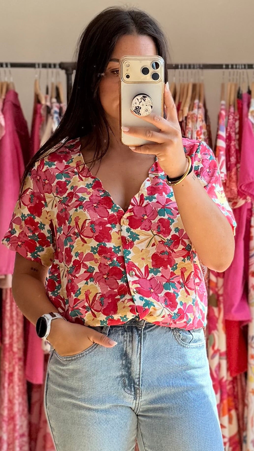 Flora – Blusa floral