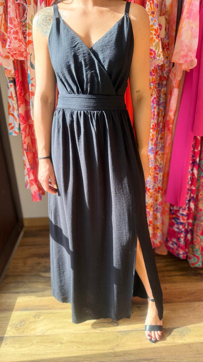 Ropa larga Molly negra CURVY