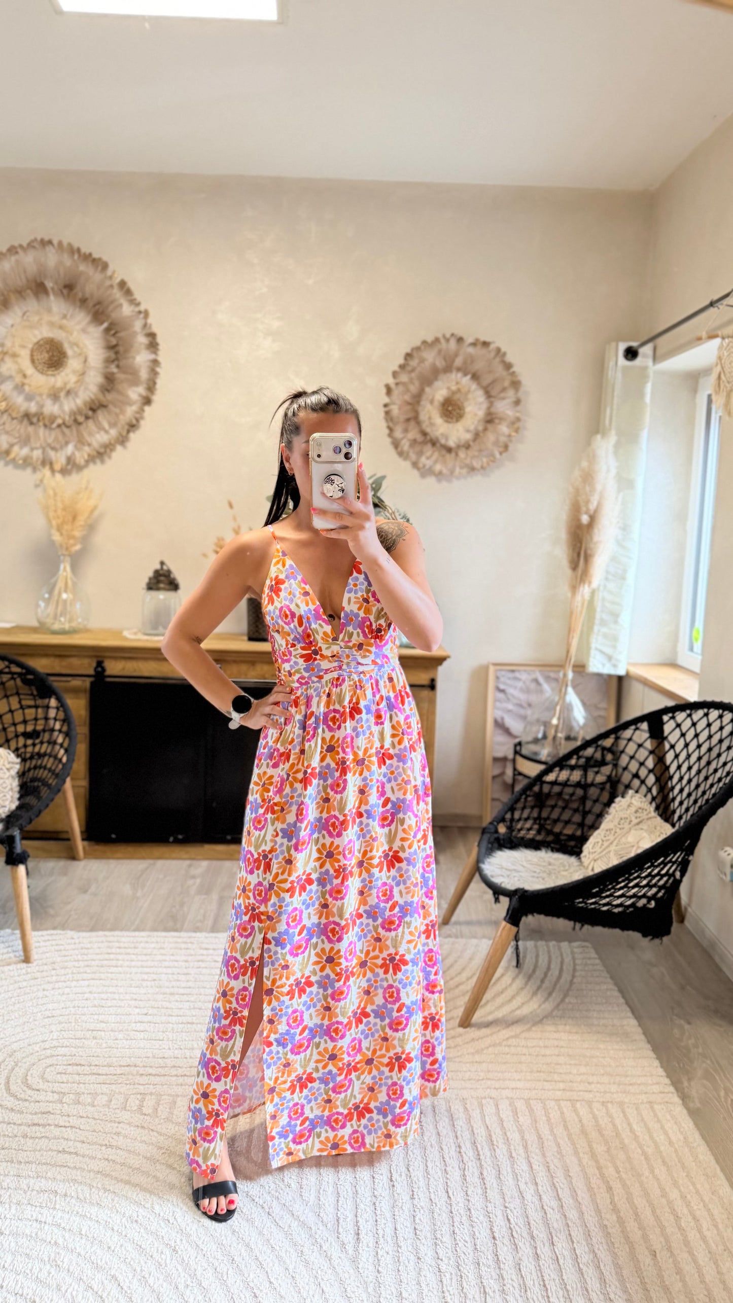 Robe longue Pina CURVY
