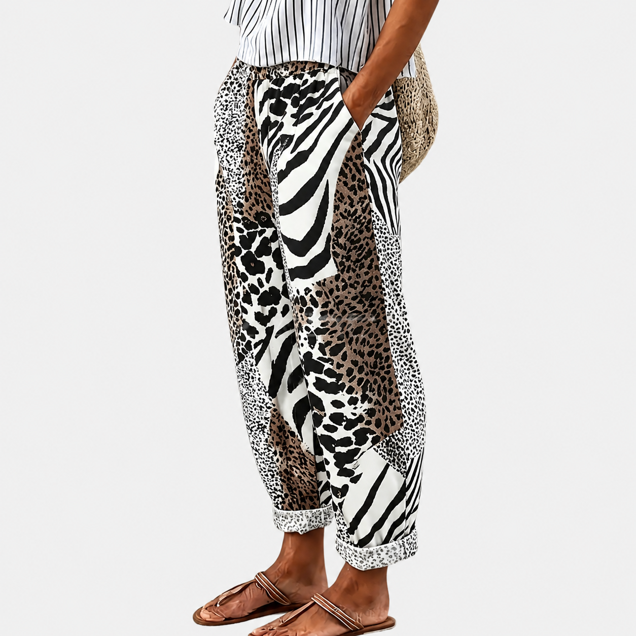 Pantalones Safari Chic