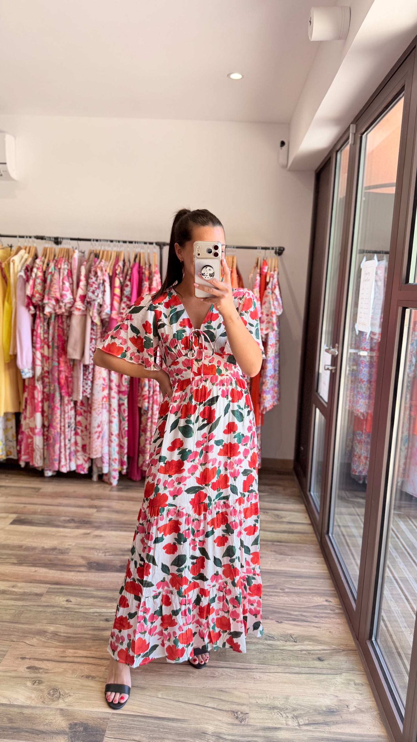Robe longue Cassandre CURVY
