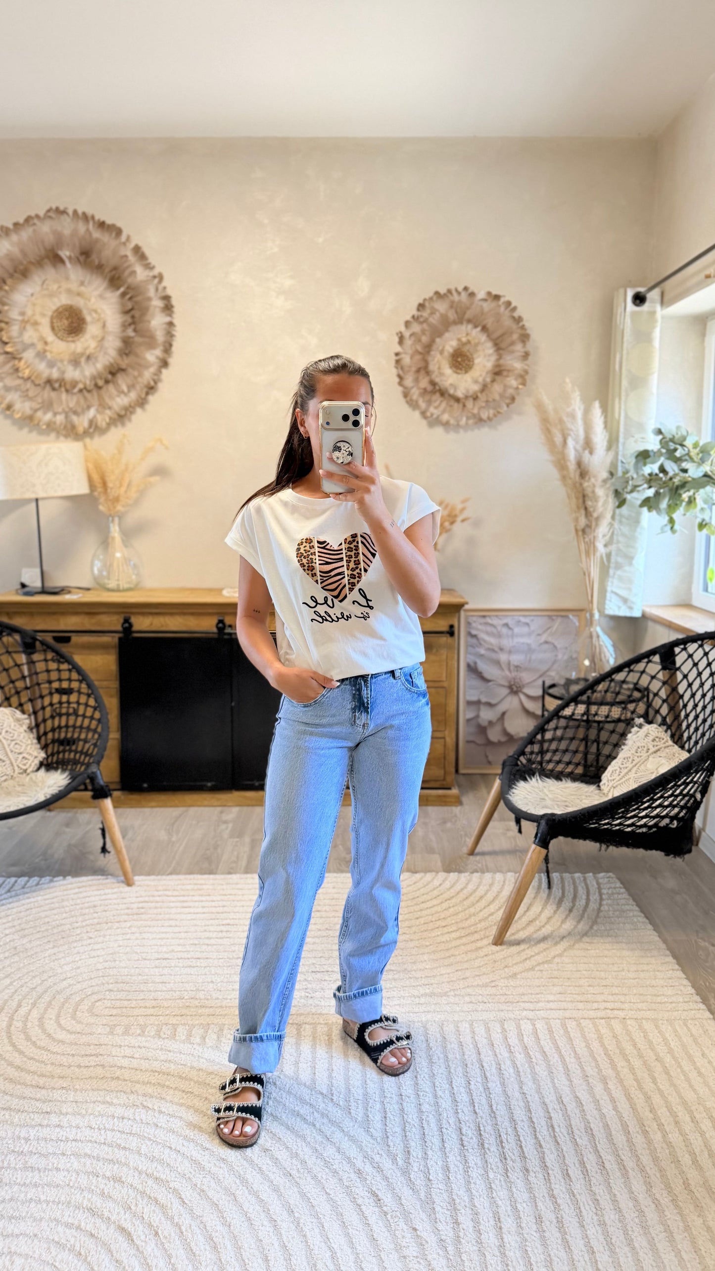 Camiseta corazón