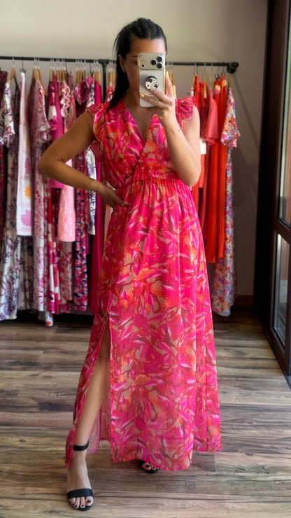 Vestido largo Lona CURVY (PRE-ORDER ENVÍO EL 15/07)