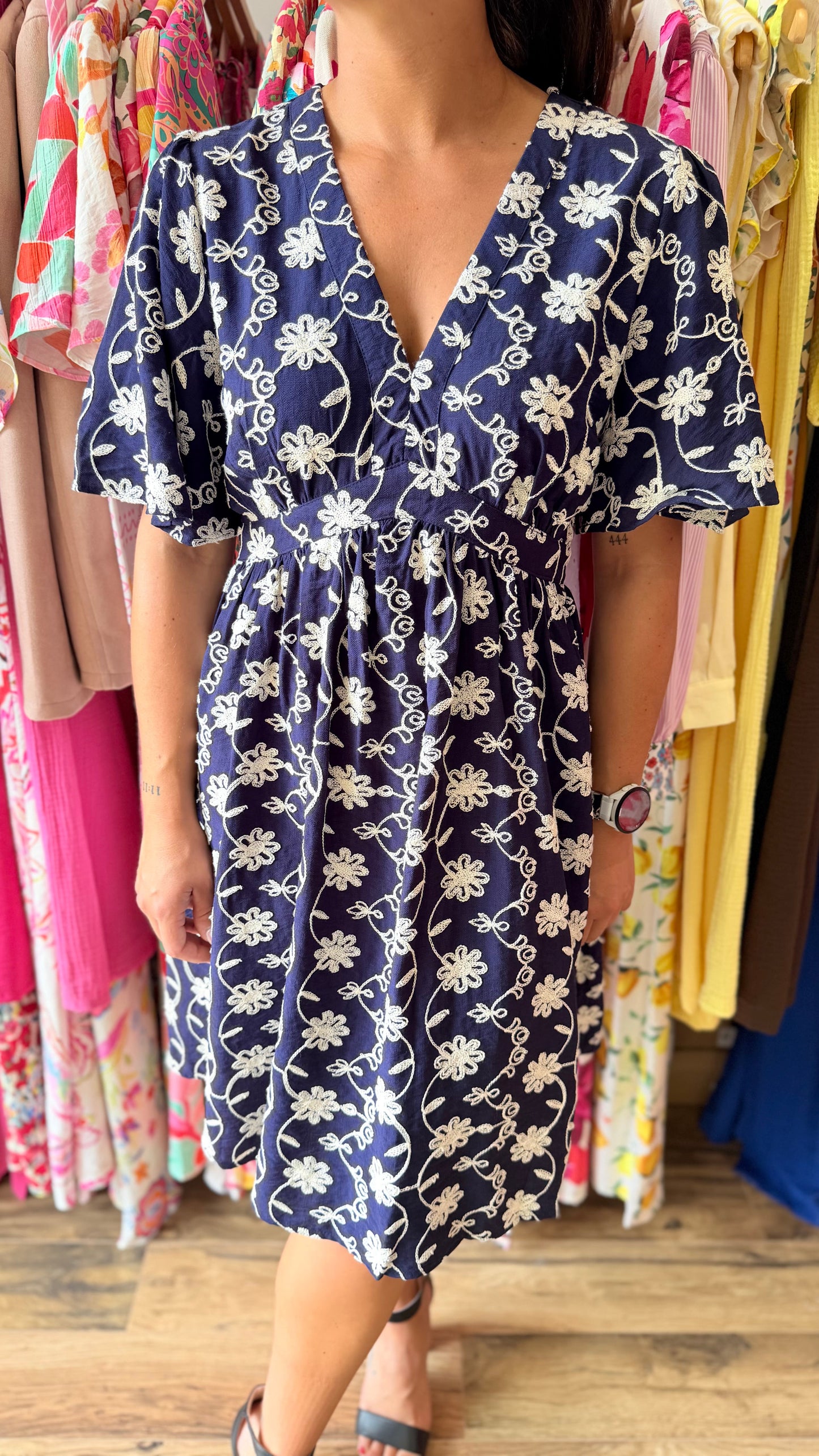 Vestido corto Miranda CURVY (PEDIDO ANTICIPADO envío 16/06)