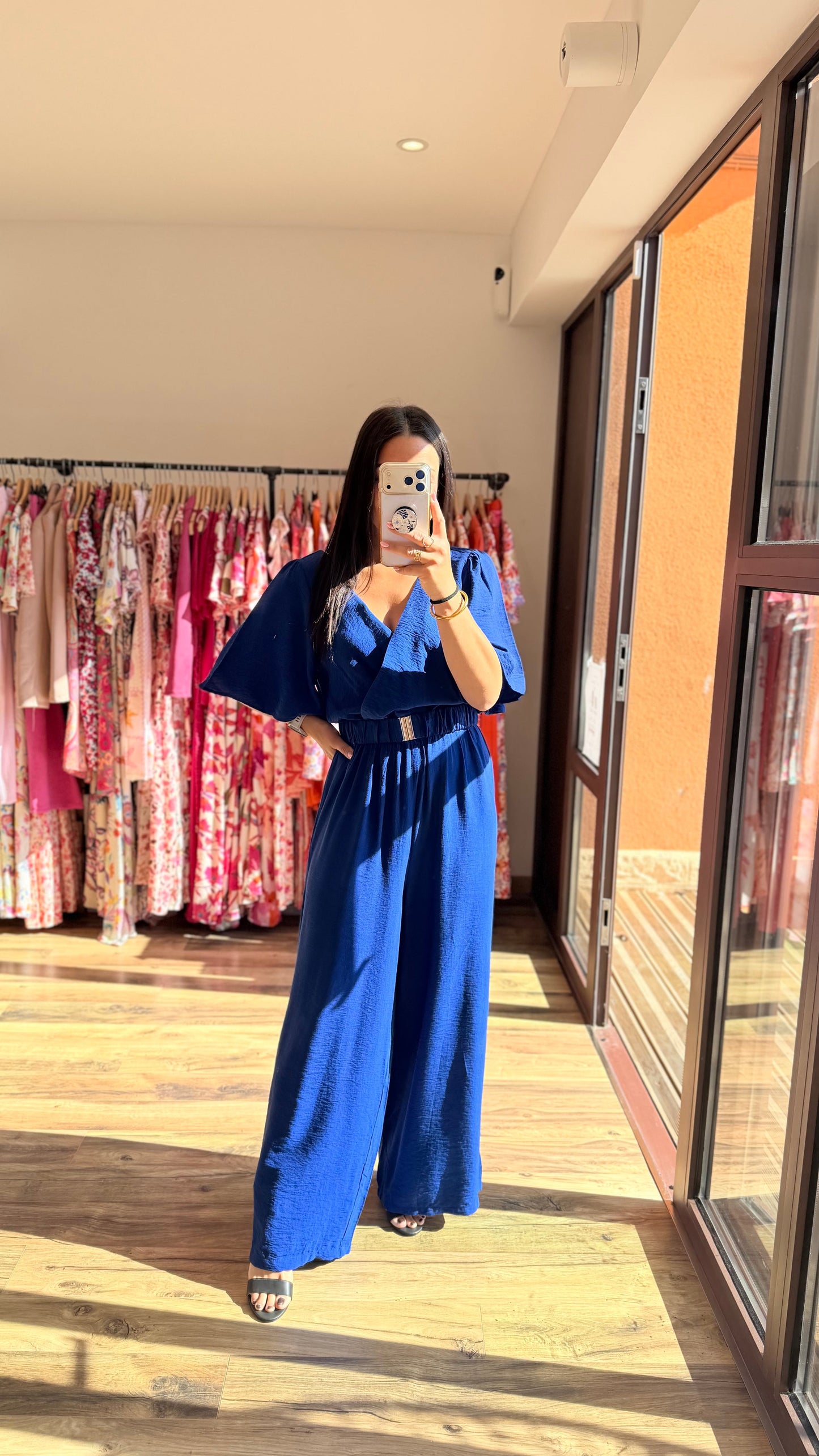 Combinaison Slomé bleu roi CURVY