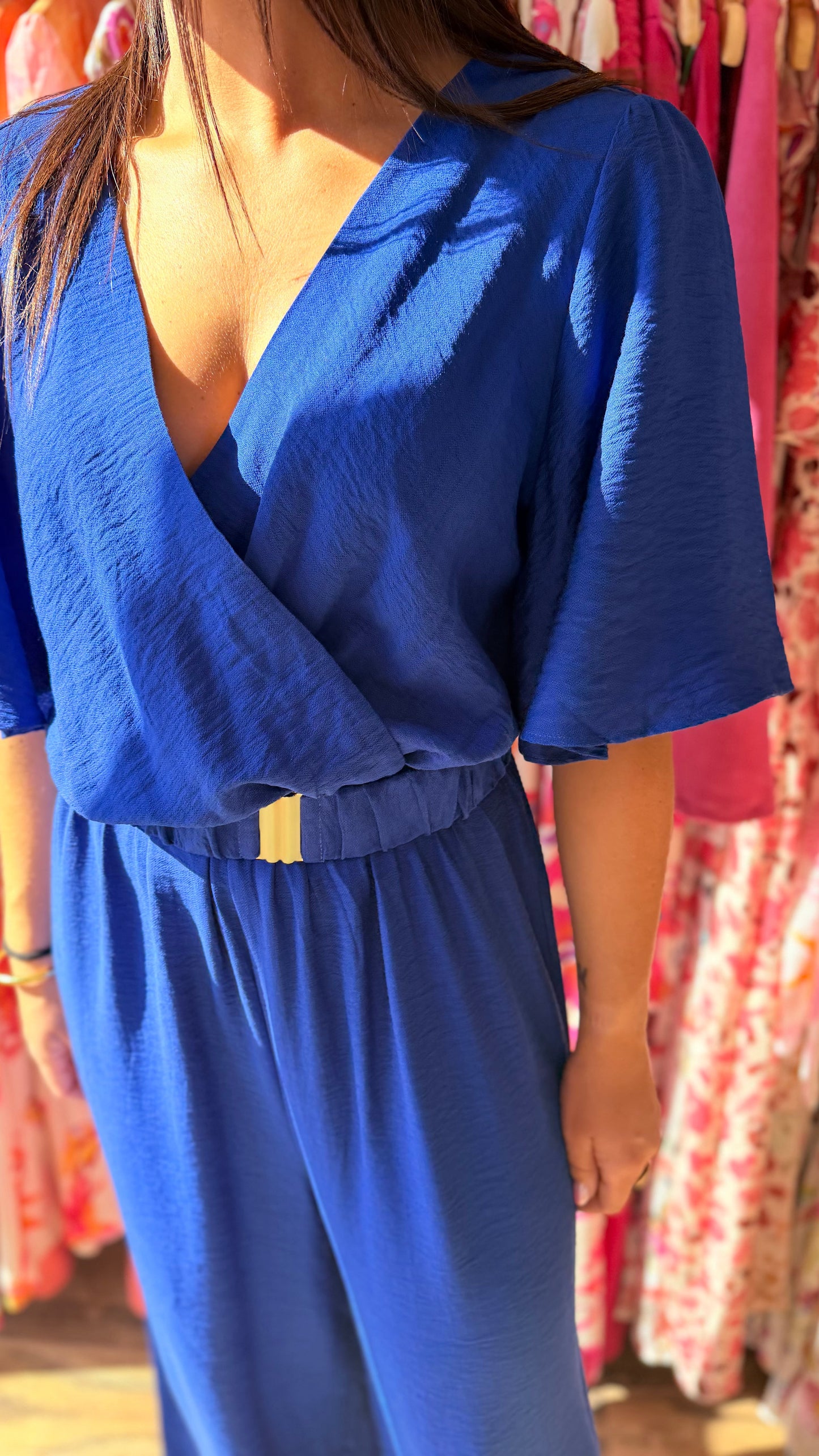 Combinaison Slomé bleu roi CURVY