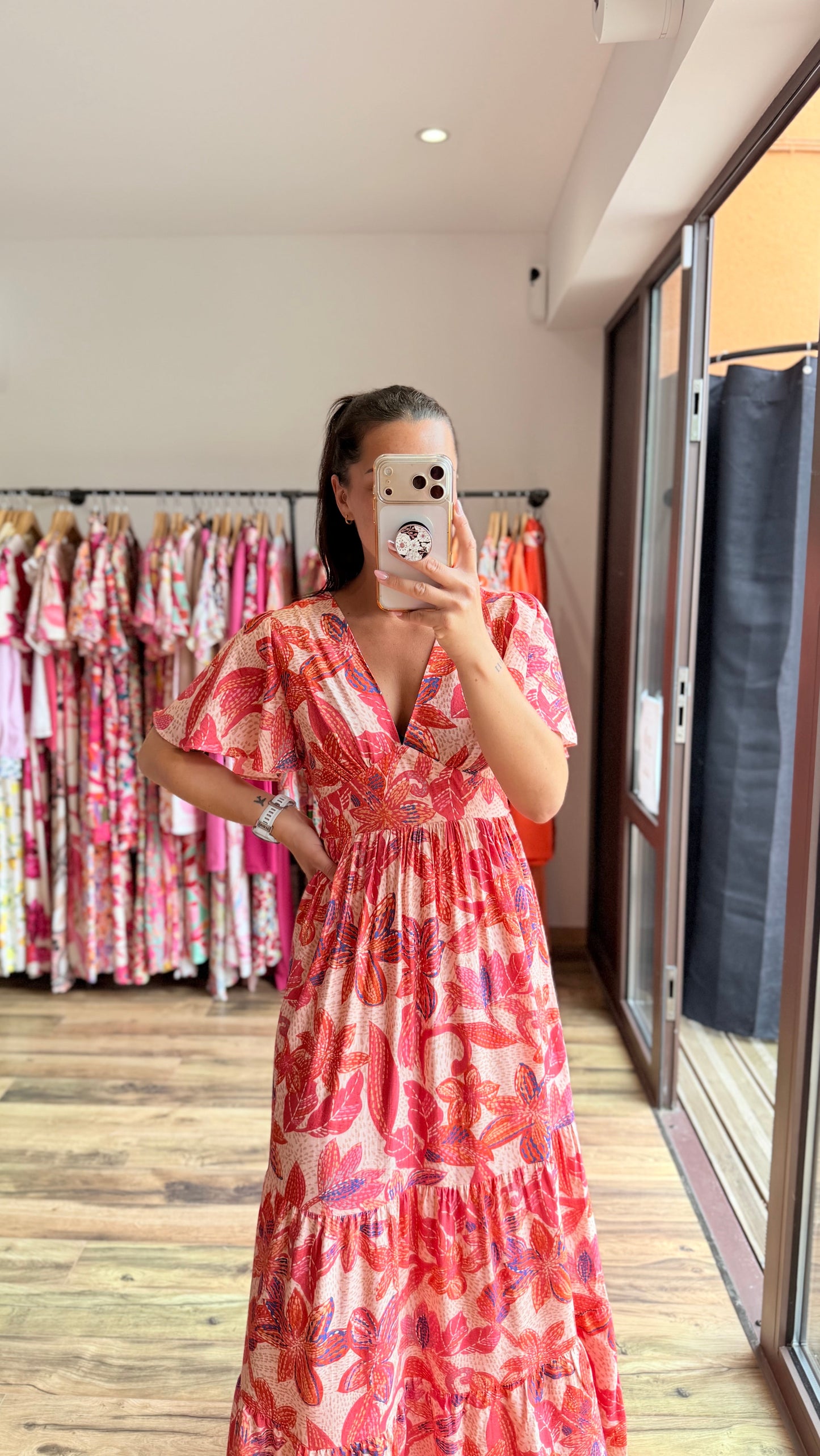 Robe longue Galys CURVY (PEDIDO ANTICIPADO ENVÍO EL 15/07)