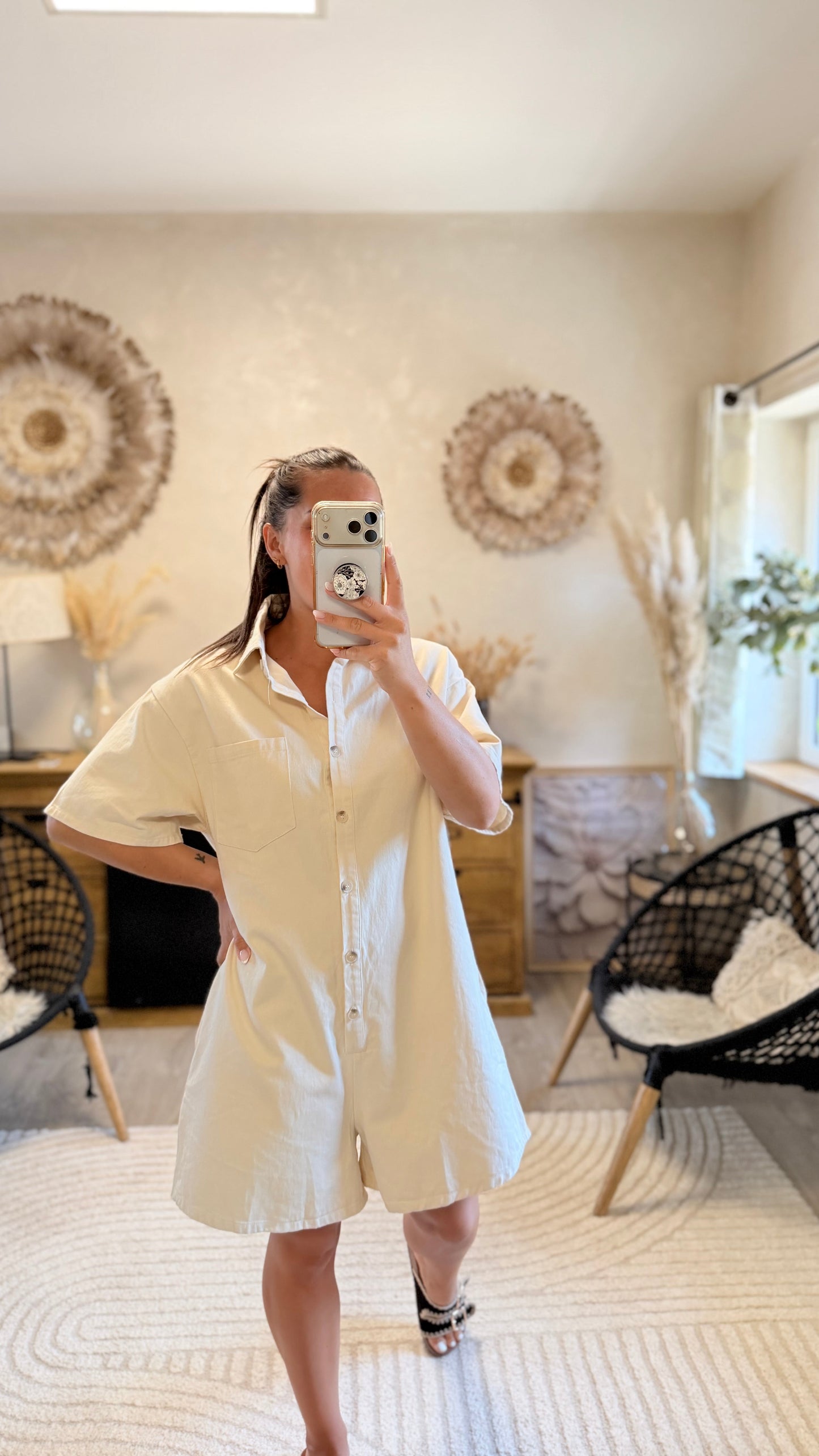 Renata – Conjunto beige