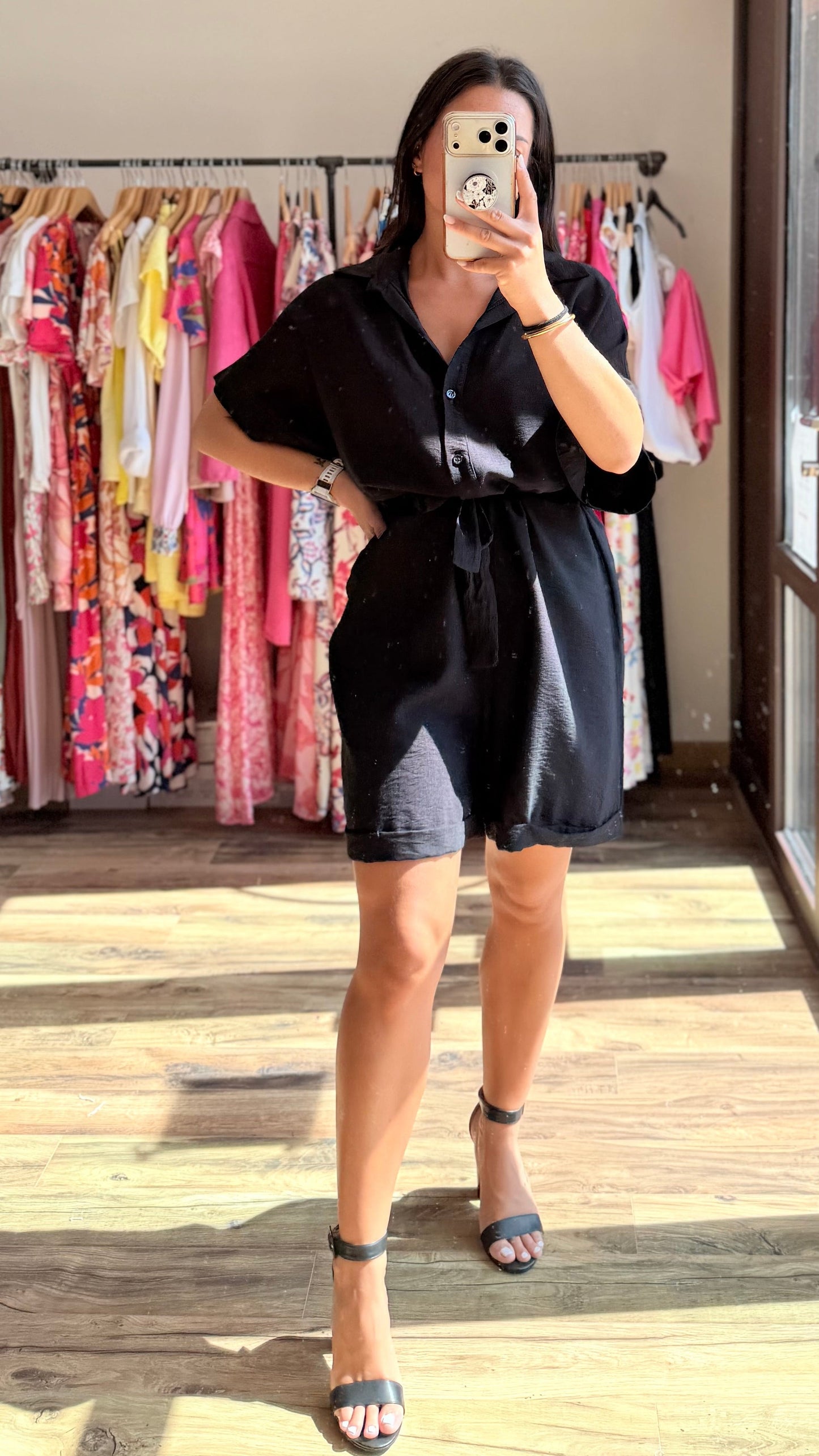 Combishort Kola negro CURVY
