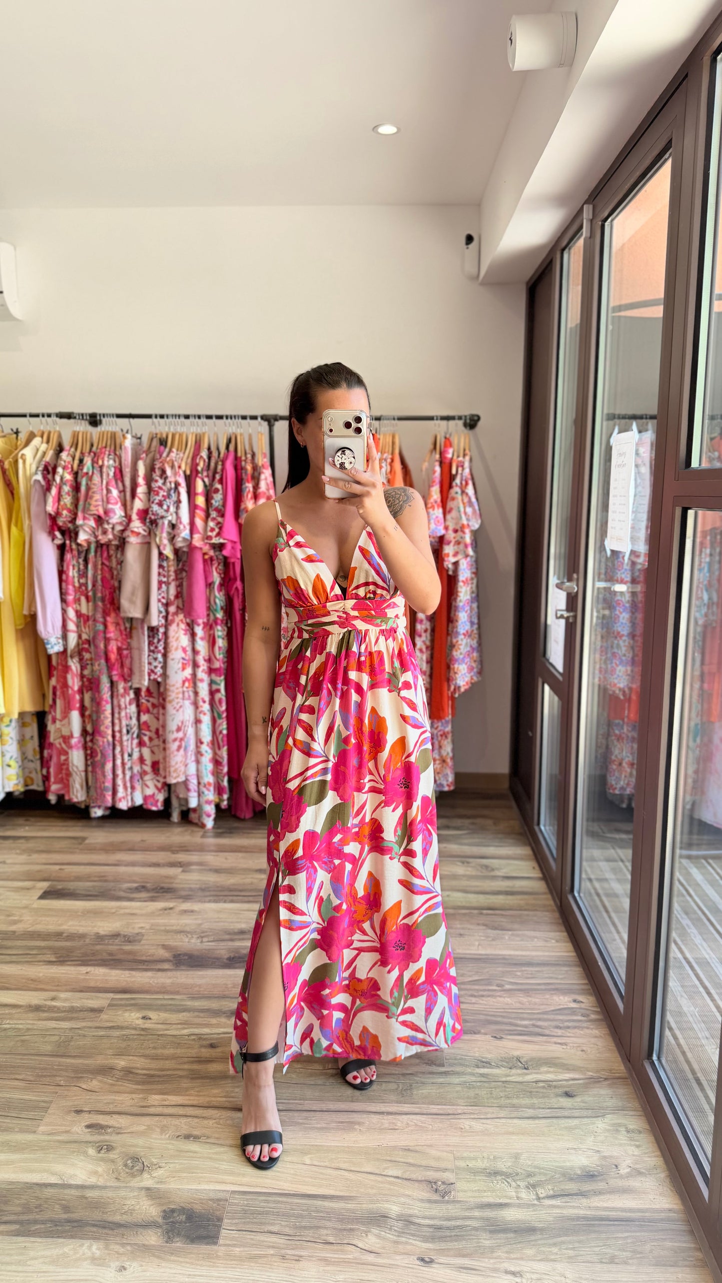 Vestido largo Caillier CURVY