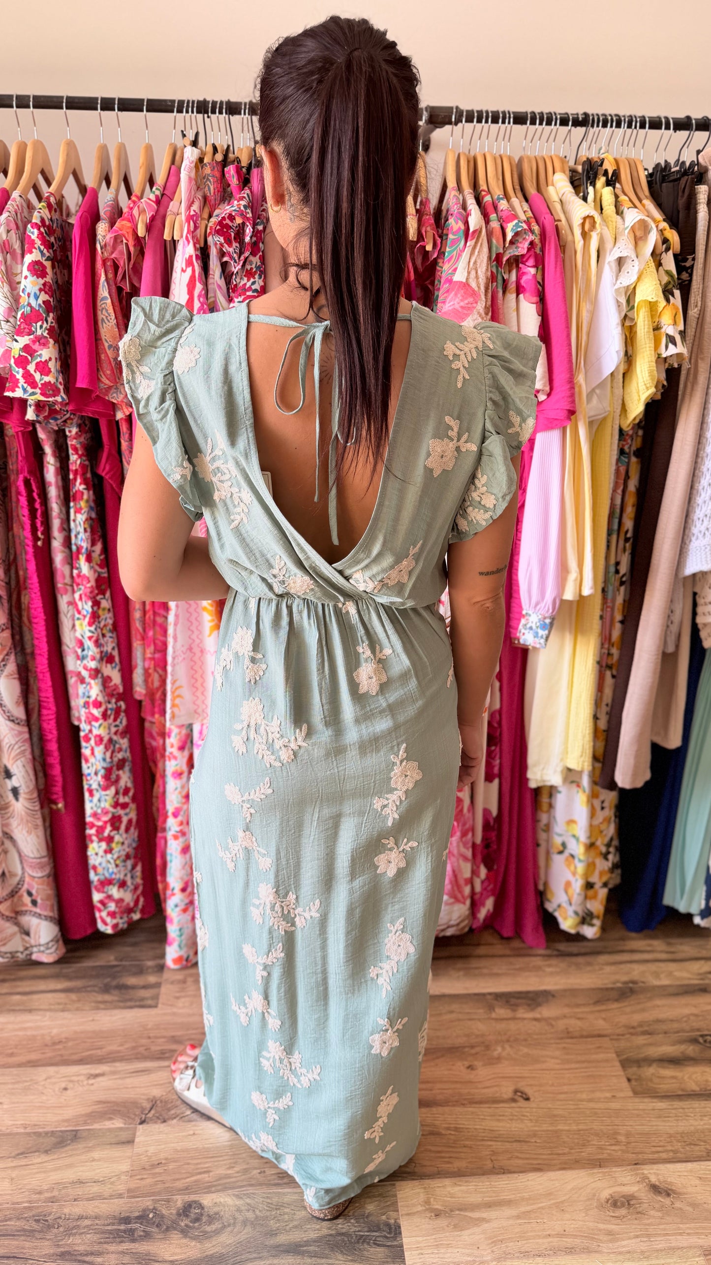 Vestido largo Ether CURVY (PEDIDO ANTICIPADO ENVÍO EL 16/06)
