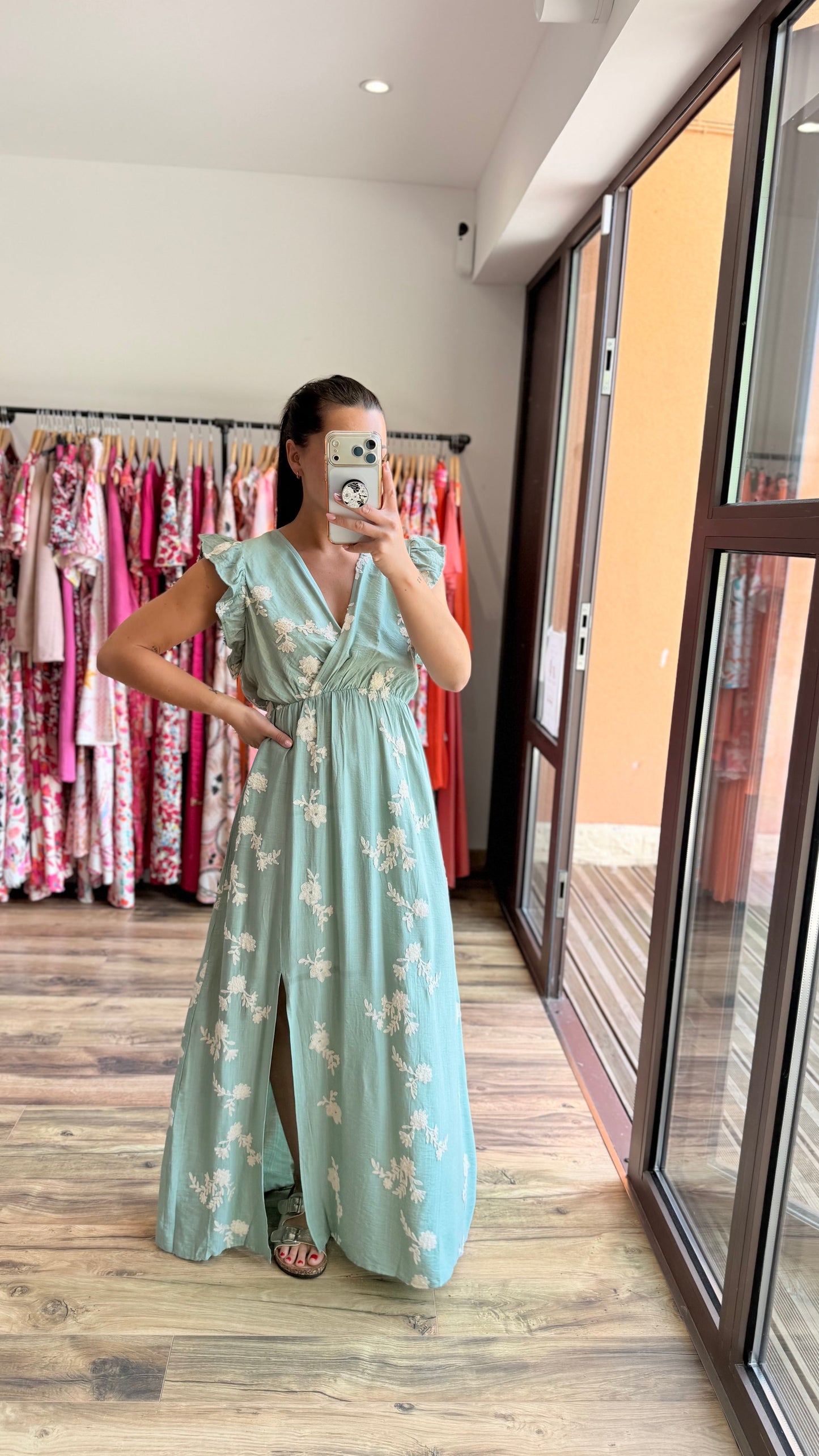 Vestido largo Ether CURVY (PEDIDO ANTICIPADO ENVÍO EL 16/06)