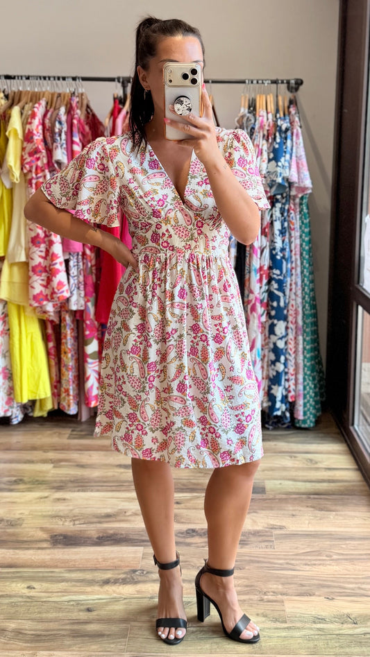 Robe courte Oxane CURVY