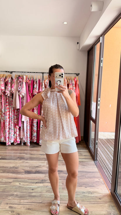 Top Zalia beige