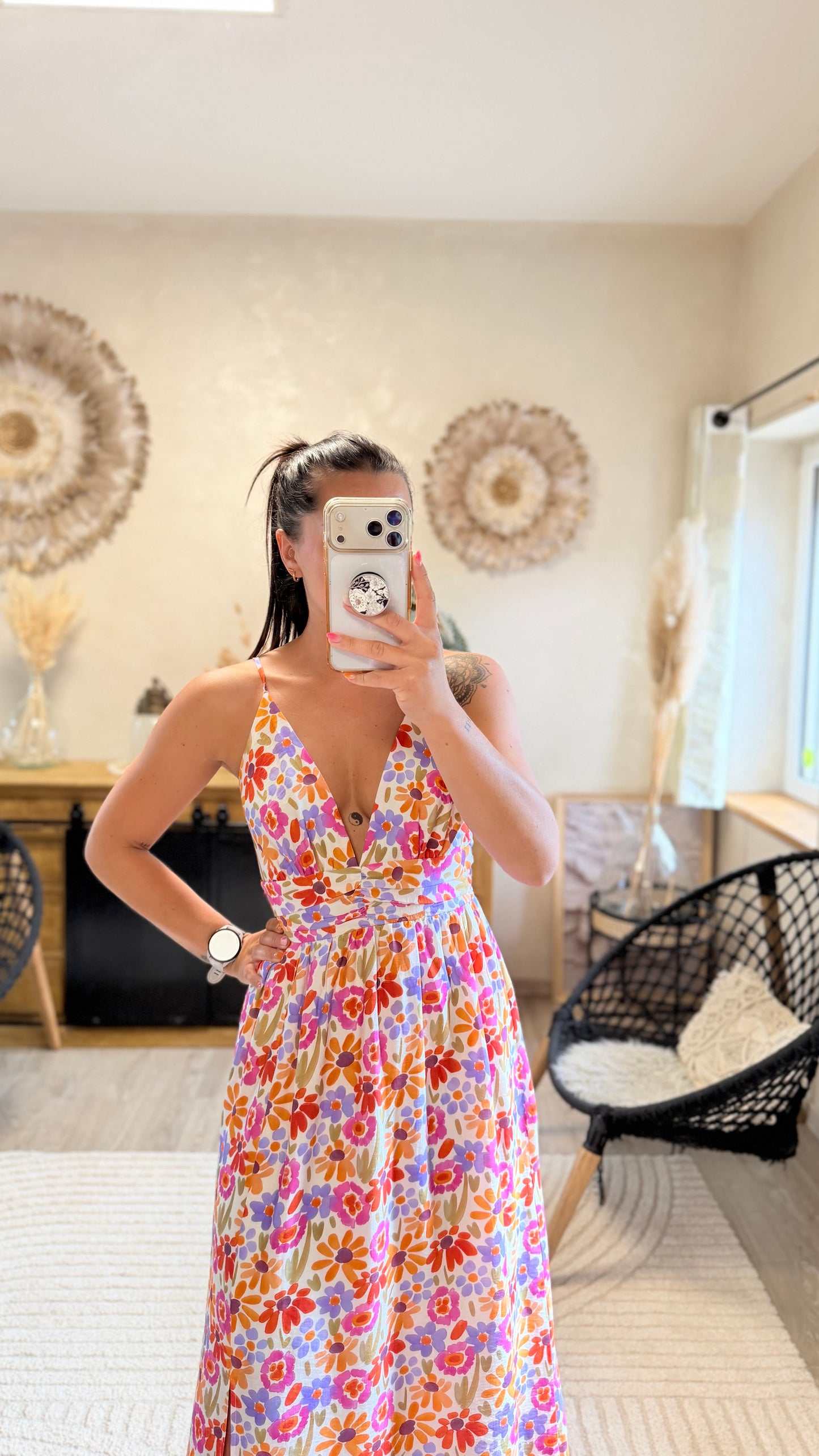 Robe longue Pina CURVY