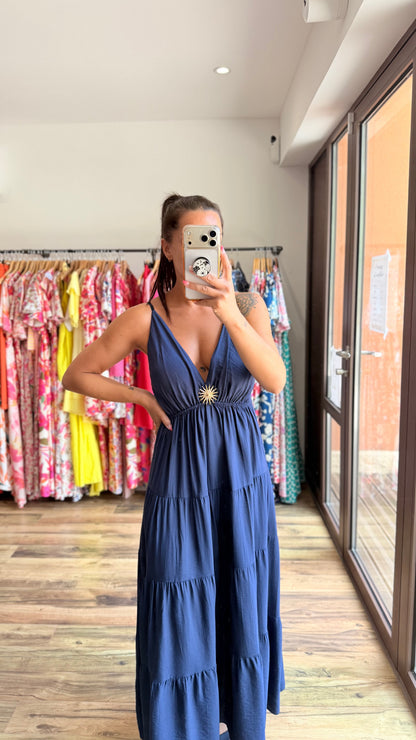 Vestido largo Soleil Marine CURVY