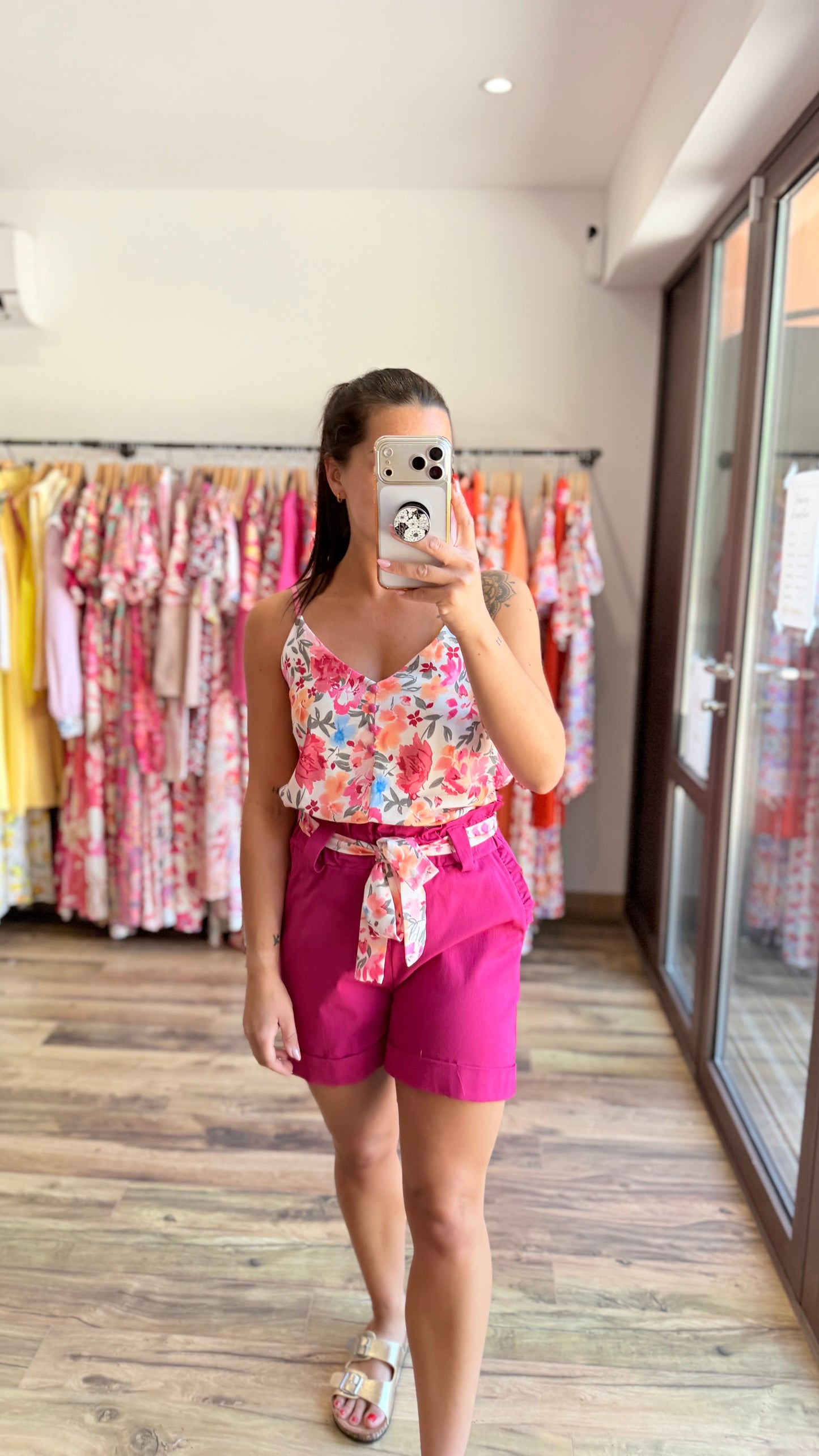 Short Bommy Fucsia CURVY