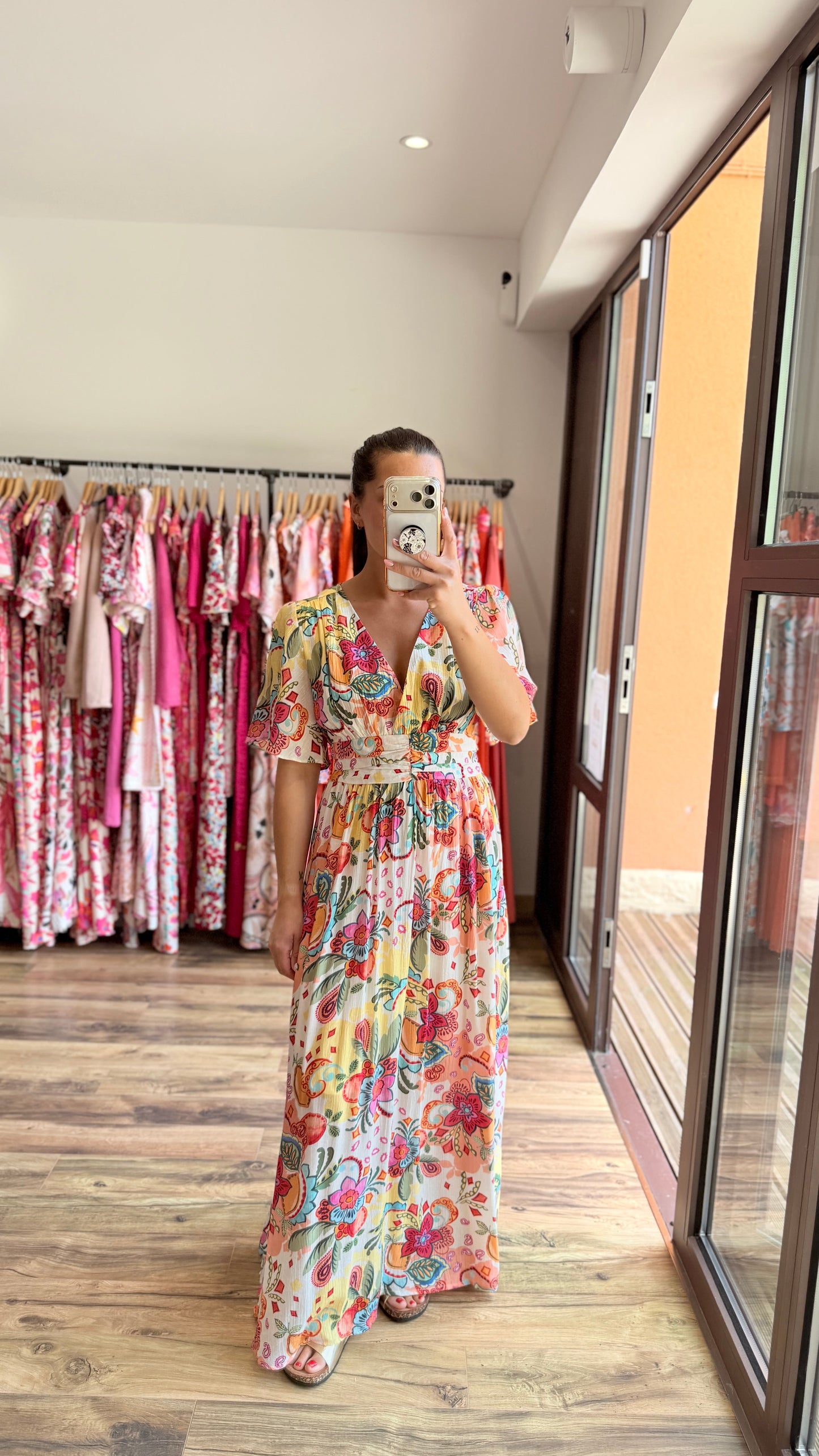 Robe longue Lita CURVY (PEDIDO ANTICIPADO ENVÍO EL 9/06)