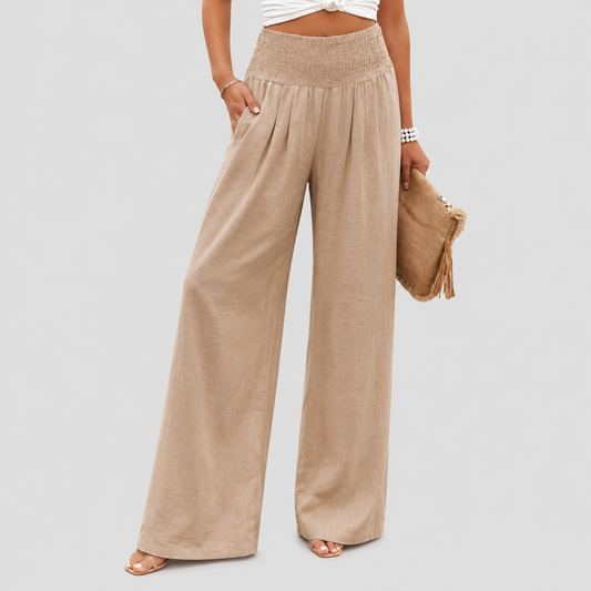 Aileen - Pantalones Anchos de Playa