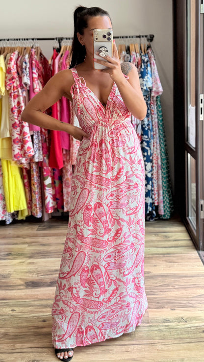 Vestido largo Nael CURVY